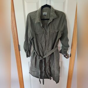 Olive Green Women's Tunic Dress